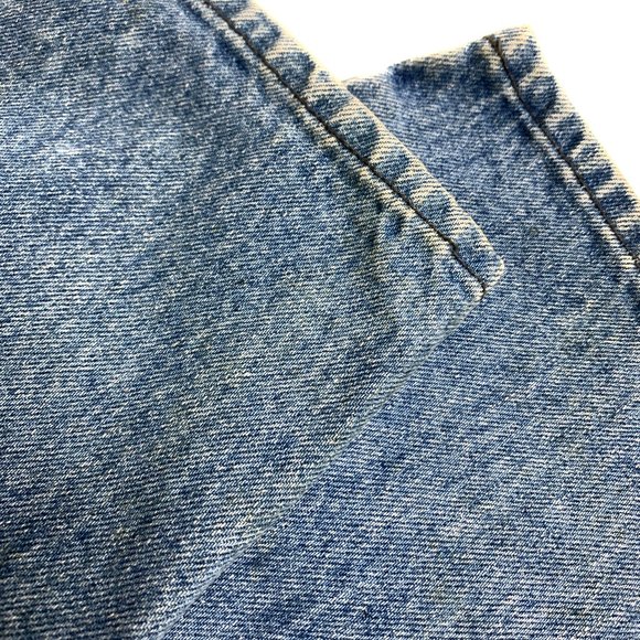 90s Authentic Exhaust Jeans Hip-hop Graffiti Denim Jeans Thrashed Ov… - Picture 11 of 12